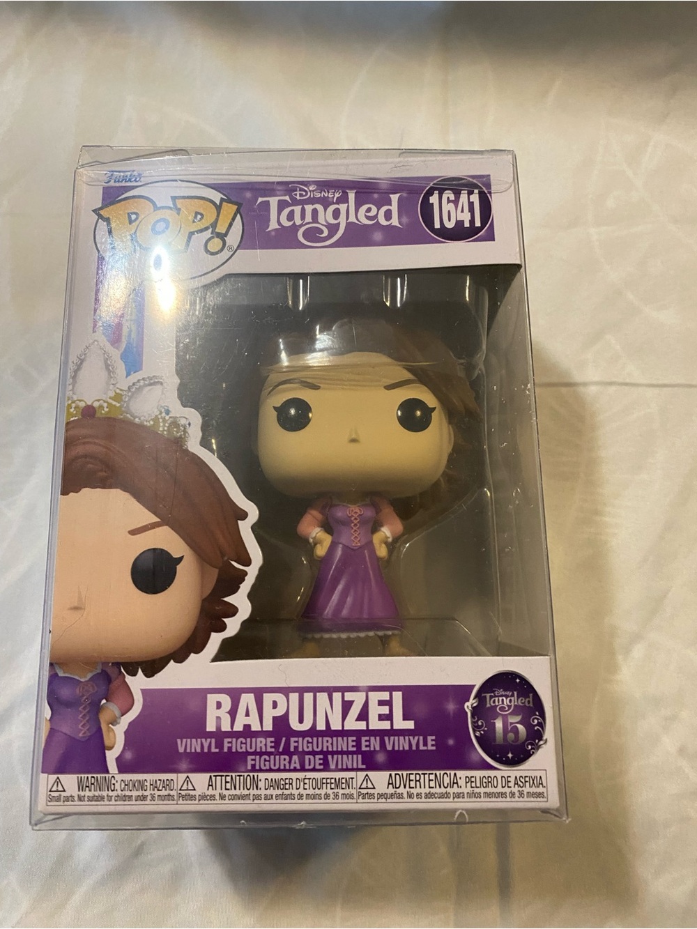Funko Rapunzel Purple and Gold Vinyl Figure